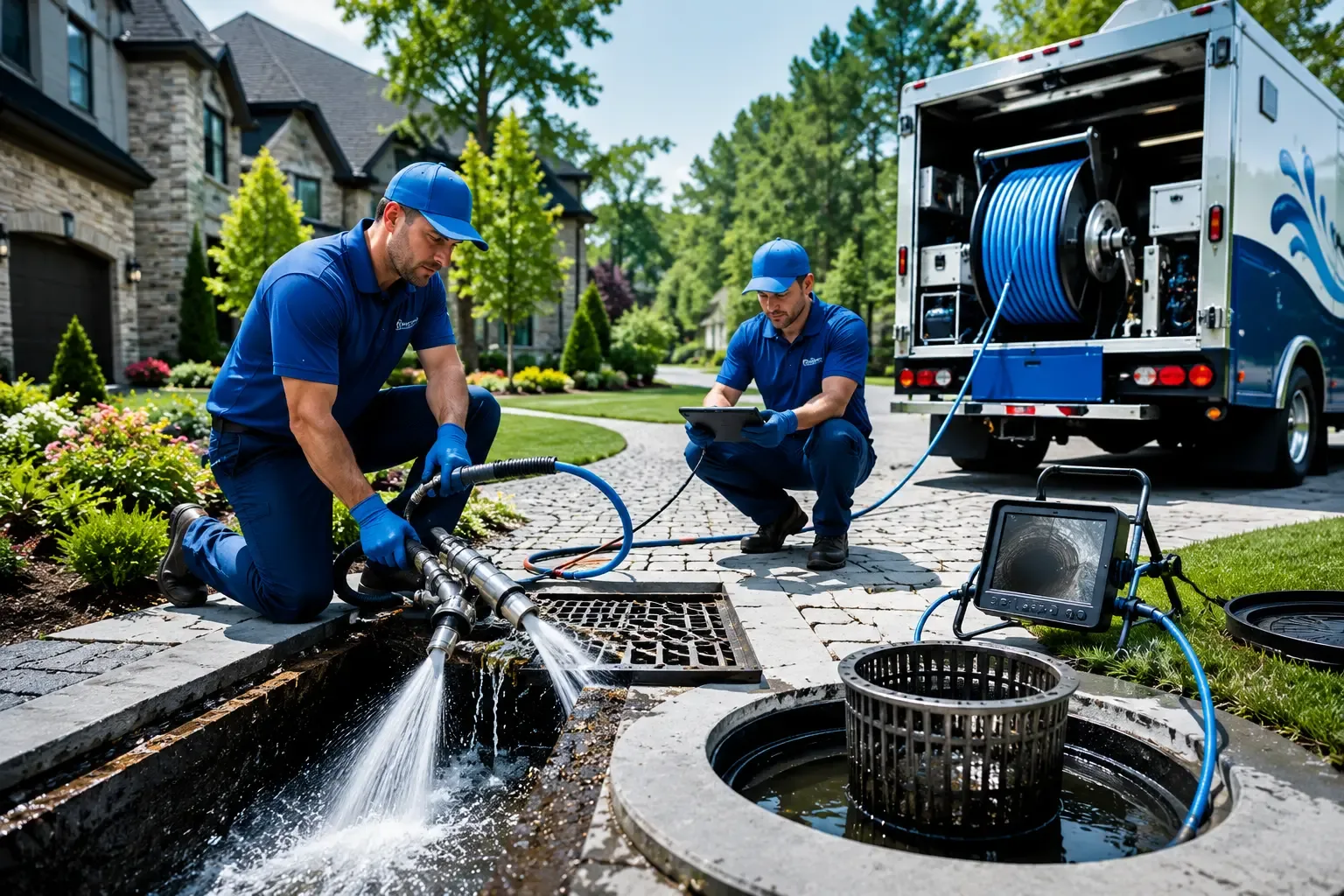 Local outdoor drain cleaning professionals in Brooks, ME